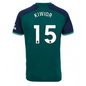 Arsenal Jakub Kiwior #15 Rezervni Dres 2023-24 Kratak Rukavima